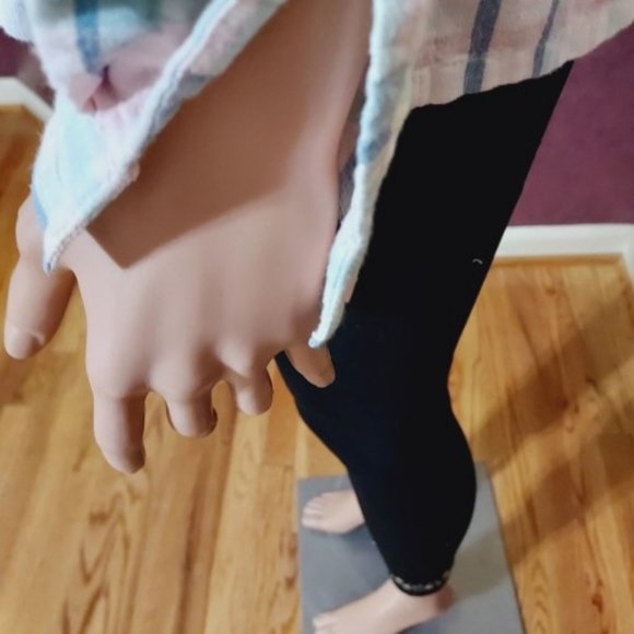 NAPA VALLEY PASTEL PINK BLUE MULTI PLAID STRIPE BUTTON UP BLOUSE SIZE MP - Picture 3 of 7